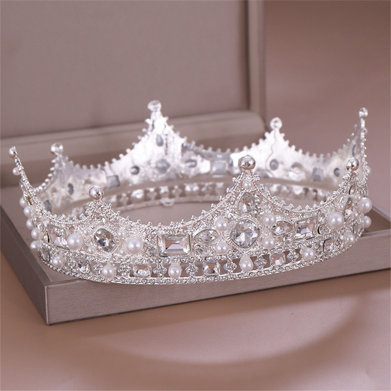 Alloy Crown Tiara Retro Bridal - Women Accessories For Wedding recension och pris