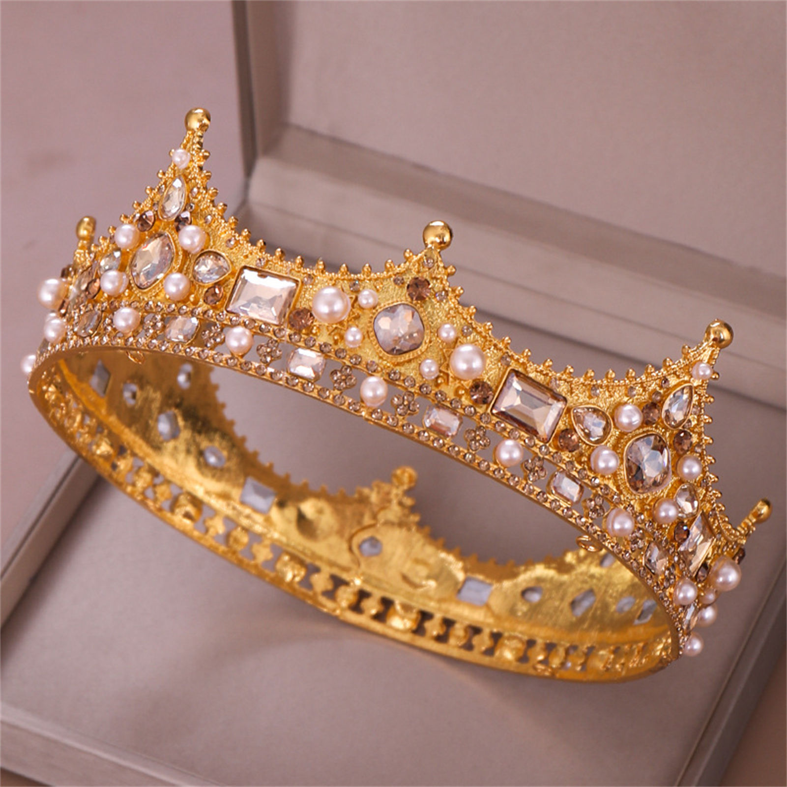 Alloy Crown Tiara Retro Bridal - Women Accessories For Wedding recension och pris