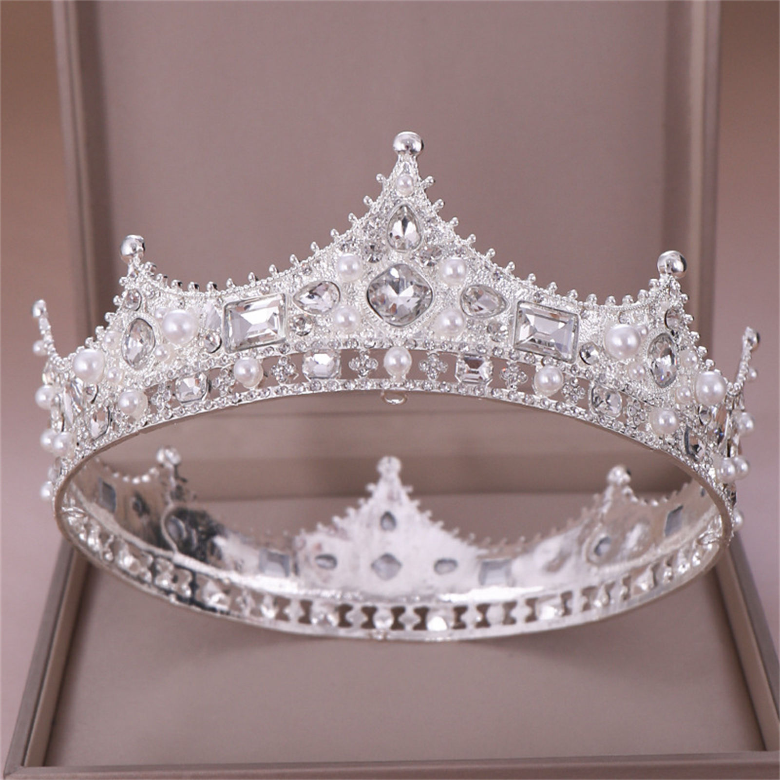 Alloy Crown Tiara Retro Bridal - Women Accessories For Wedding recension och pris