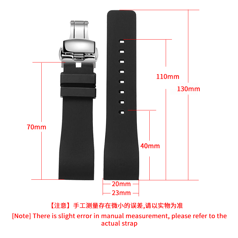 Black Blue Silicone Watch Stra - Women'S Accessories Cartier recension och pris