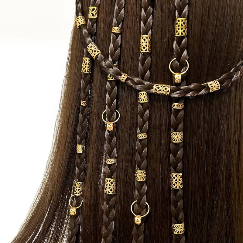 80pcs Alloy Dreadlock Hair Bea - Women Accessories Combo Gift recension och pris